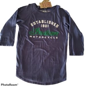 New Indian Women Mark Wahlberg 3/4 Sleeve Sz Large